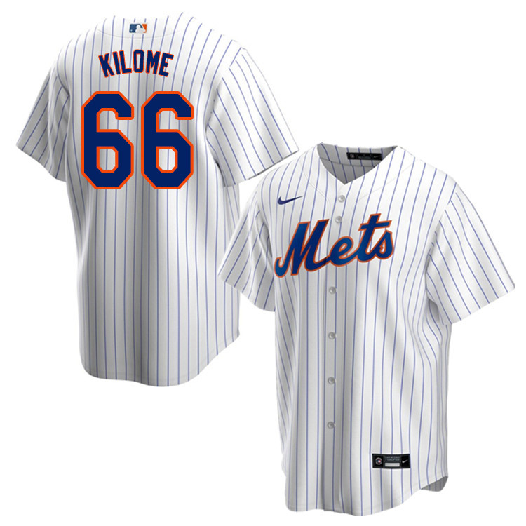 Nike Men #66 Franklyn Kilome New York Mets Baseball Jerseys Sale-White